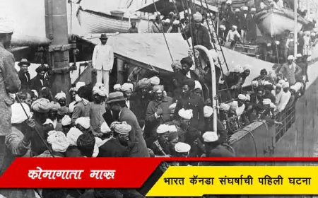 कोमागाटा मारू - भारत कॅनडा संघर्षाची पहिली घटना