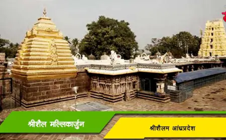 श्रीशैल मल्लिकार्जुन मंदिर - श्रीशैलम आंध्रप्रदेश