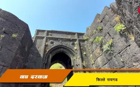 वाघ दरवाजा - रायगड किल्ल्याचा दुसरा पण अपरिचित दरवाजा