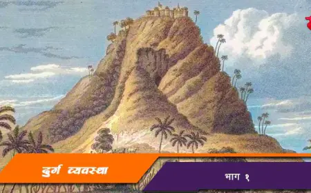दुर्गव्यवस्था - भाग १