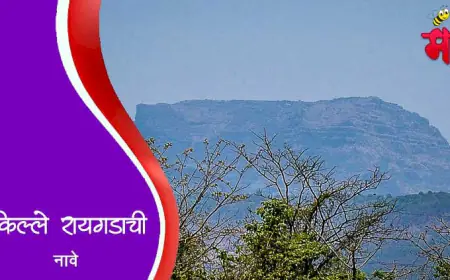 रायगडाची विविध नावे