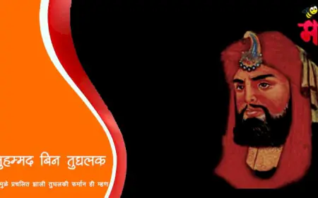 मुहम्मद बिन तुघलक - तुघलकी फर्मान या म्हणीचा निर्माता