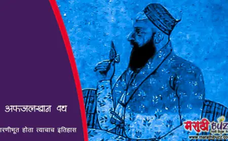 अफझलखानाचा वध: शिवाजी महाराजांच्या धैर्याचा आणि अफझलखानाच्या चरित्राचा आढावा