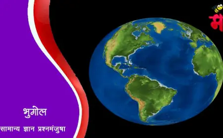 भूगोल सामान्य ज्ञान