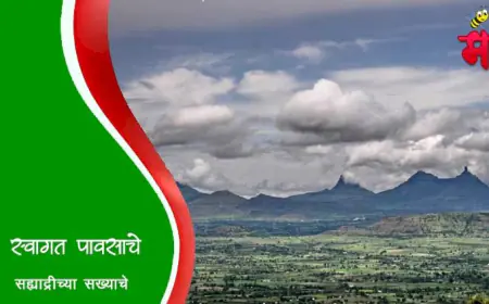 स्वागत पावसाचे
