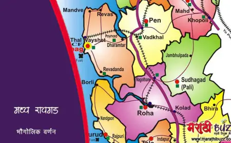 मध्य रायगडचे भौगोलिक वर्णन