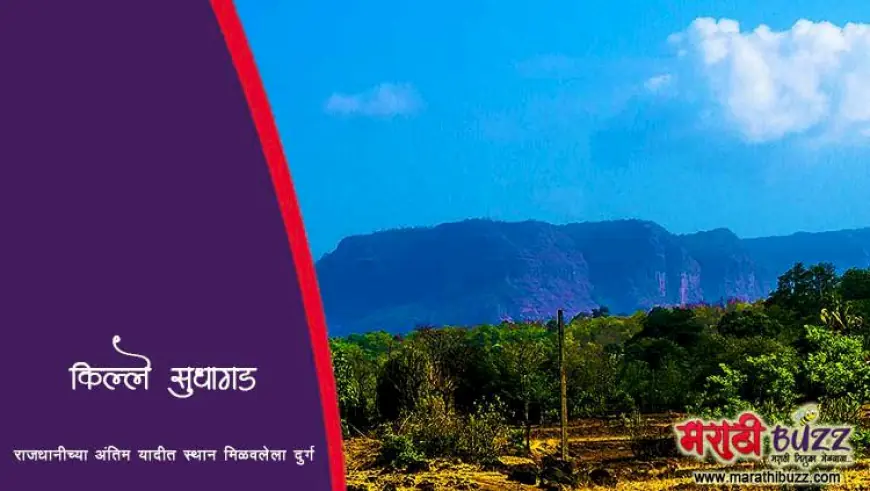 सुधागड - राजधानीच्या अंतिम यादीत समावेश असलेला किल्ला