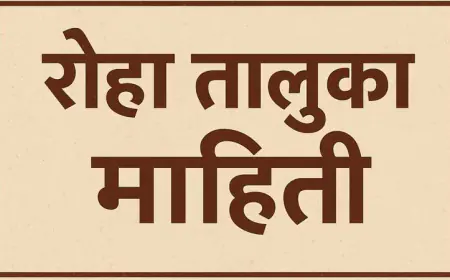 रोहा तालुका: जिथे निसर्ग, इतिहास आणि उद्योग यांचा होतो त्रिवेणी संगम!